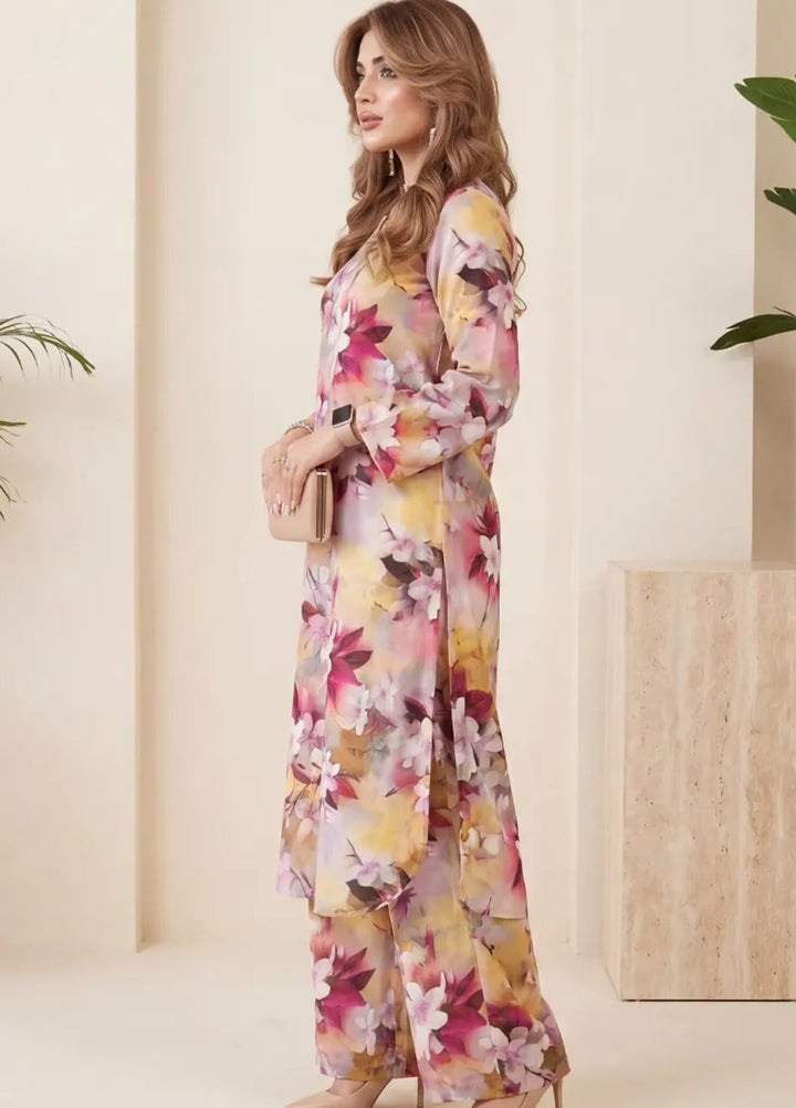 Salitex Unstitched Printed Lawn 2 Piece Suit SUNS82AG2008 Summer Collection