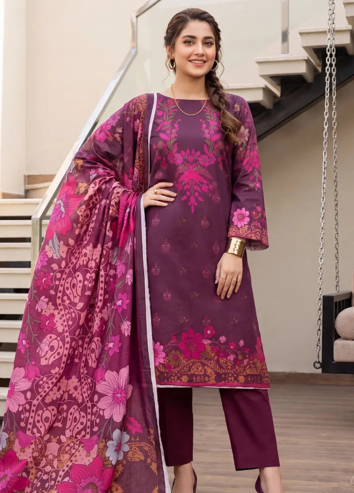 Salitex Unstitched Printed Lawn 3 Piece Suit SUNS8IN1151 Casual Collection