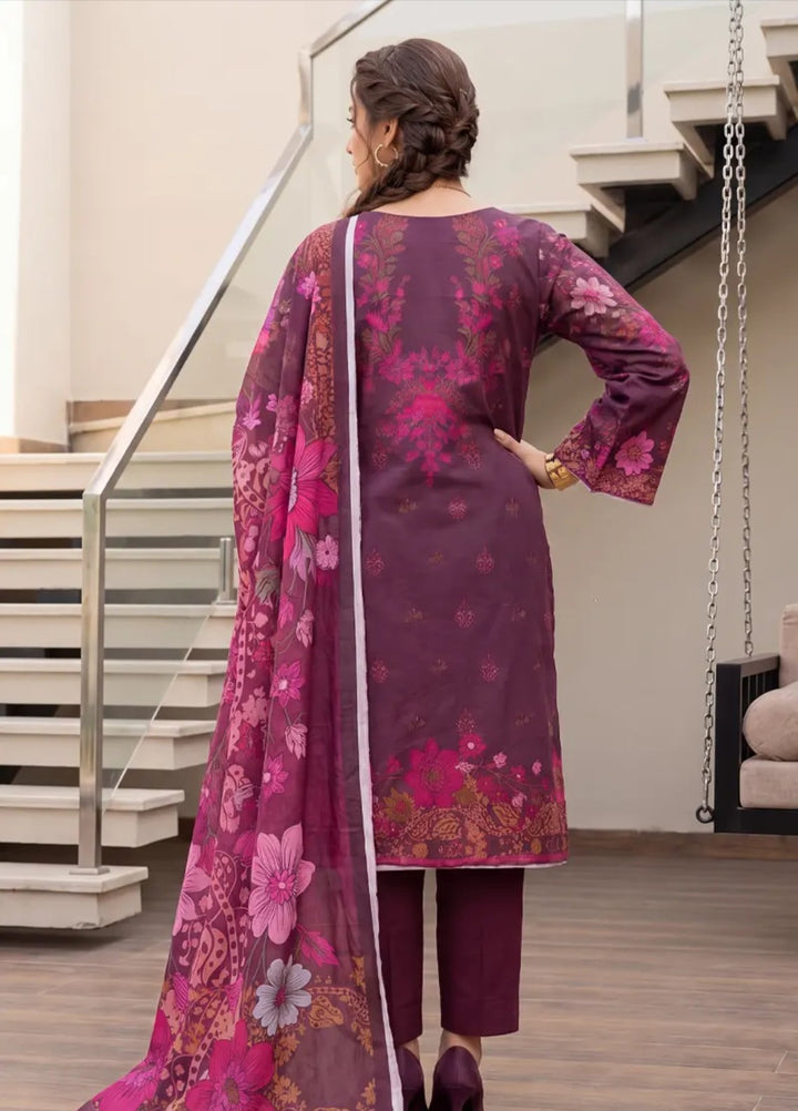 Salitex Unstitched Printed Lawn 3 Piece Suit SUNS8IN1151 Casual Collection