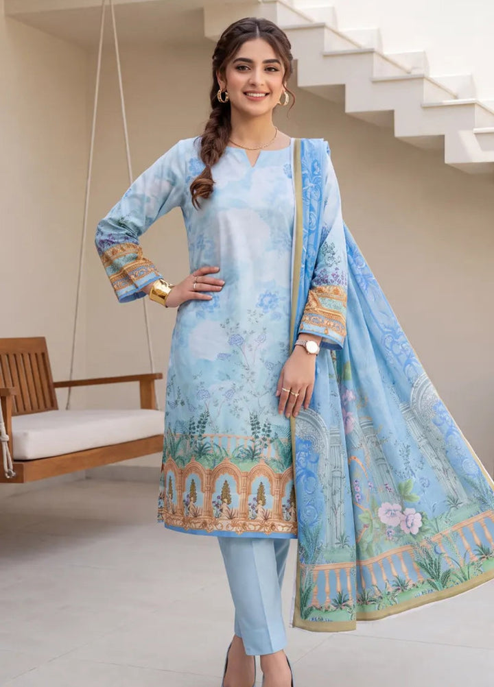 Salitex Unstitched Printed Lawn 3 Piece Suit SUNS8IN1147 Casual Collection