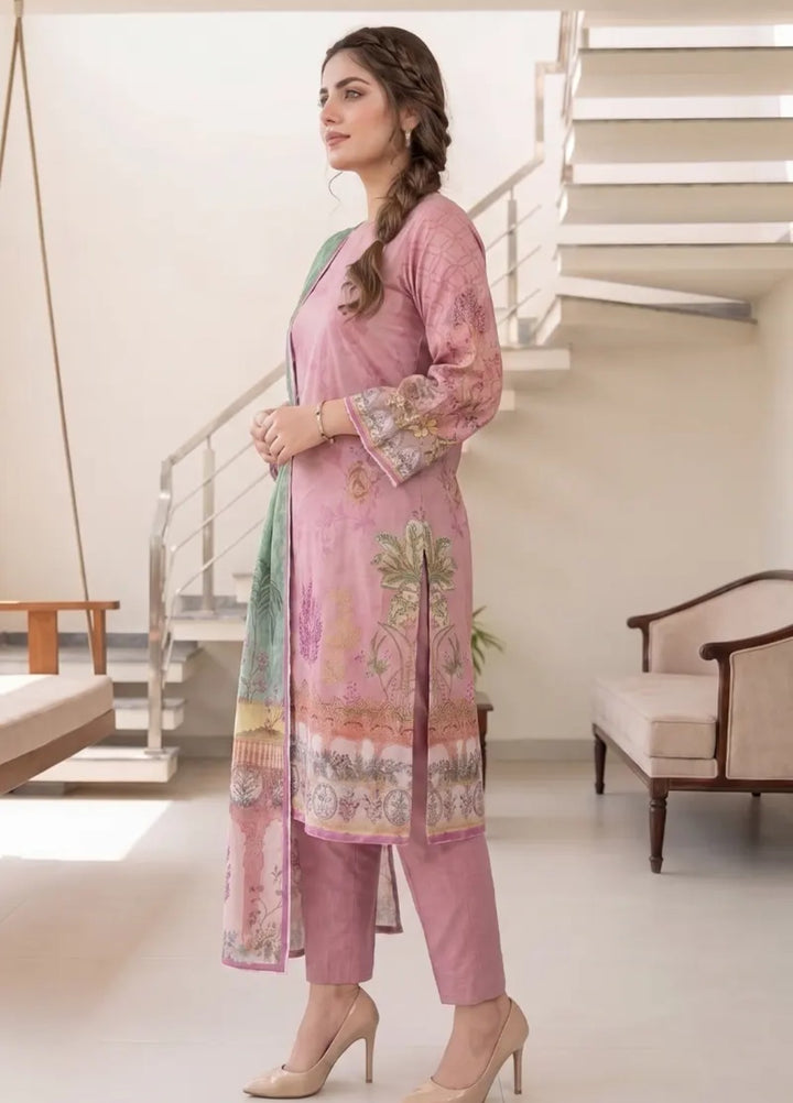 Salitex Unstitched Printed Lawn 3 Piece Suit SUNS8IN1146 Casual Collection