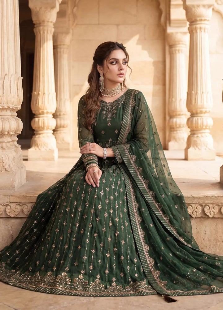 Salitex Unstitched Embroidered Net 3 Piece Suit SUNS8JI522 Festive Collection