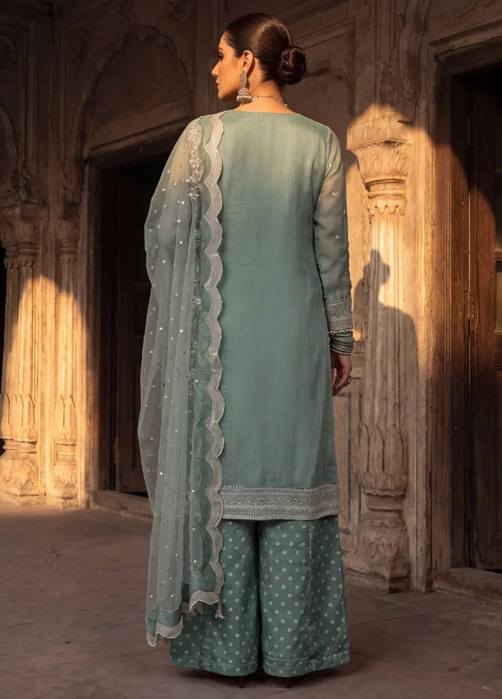 Salitex Unstitched Embroidered Khaadi Net 3 Piece Suit SUNS8JI516 Festive Collection