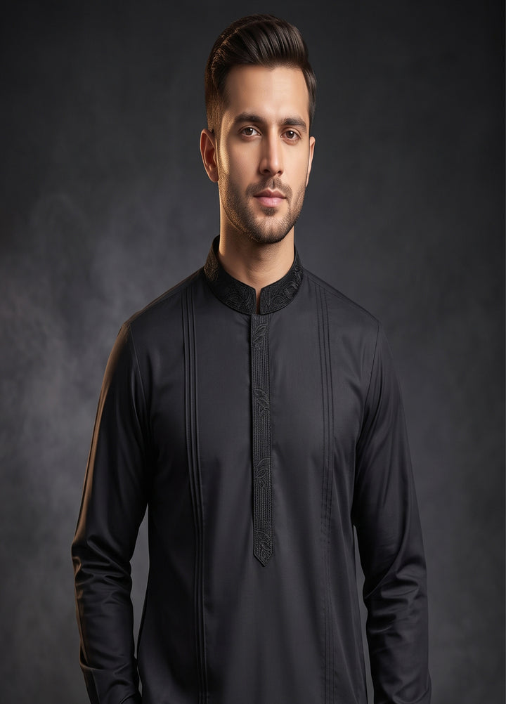 Kari Gari by Fabrich Mens Unstitched Embroidered Wash N Wear 2 Piece Suit FAB-9791 Casual Collection