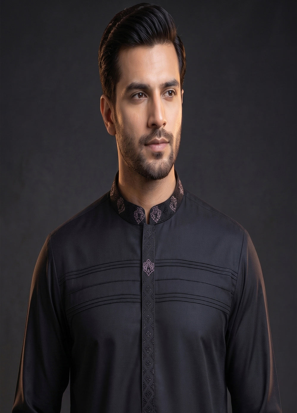Kari Gari by Fabrich Mens Unstitched Embroidered Wash N Wear 2 Piece Suit FAB-9925 Casual Collection