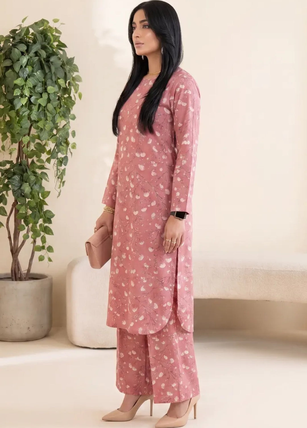 Salitex Unstitched Printed Lawn 2 Piece Suit SUNS82AG2046 Casual Collection
