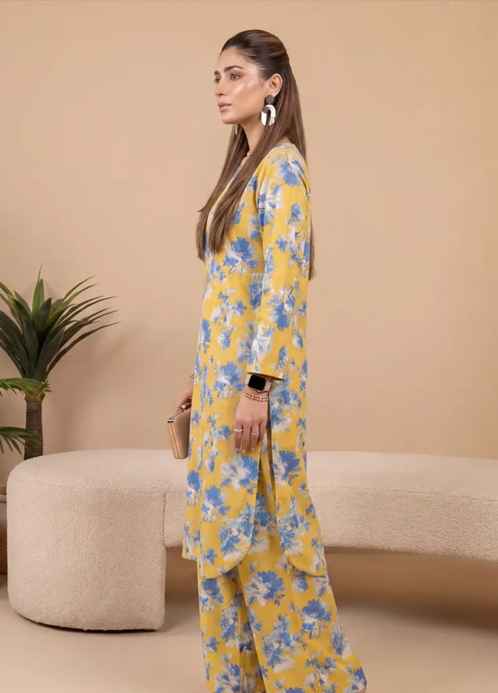 Salitex Unstitched Printed Lawn 2 Piece Suit SUNS82AG2054 Casual Collection
