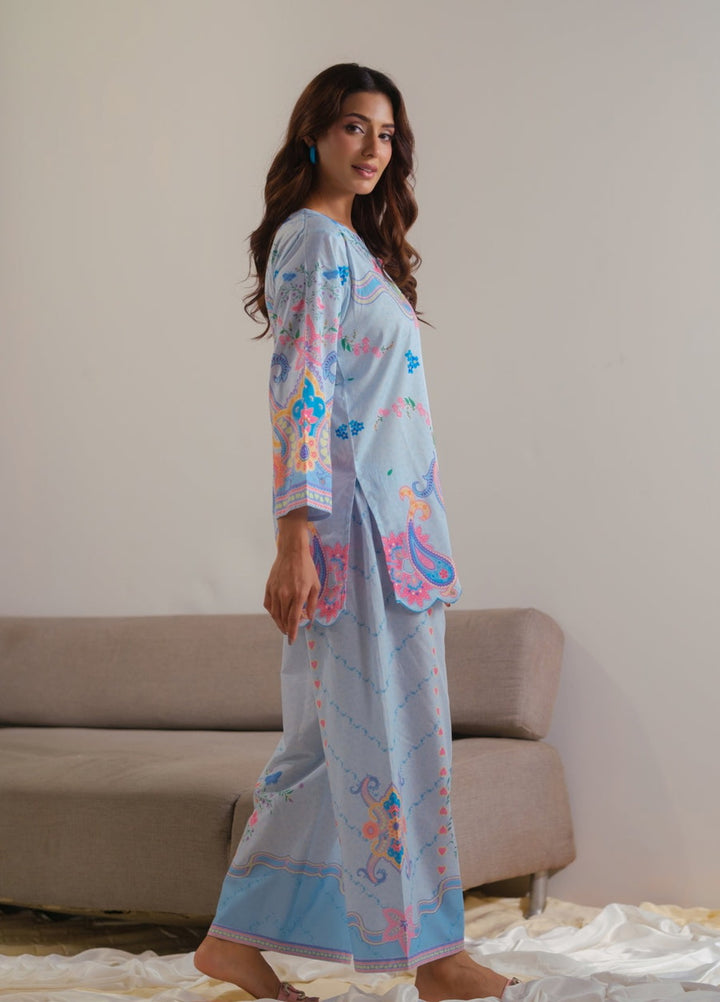 Sprinkles Women RTW Printed Cotton 2 Piece Suit Celestial Garden Summer Collection