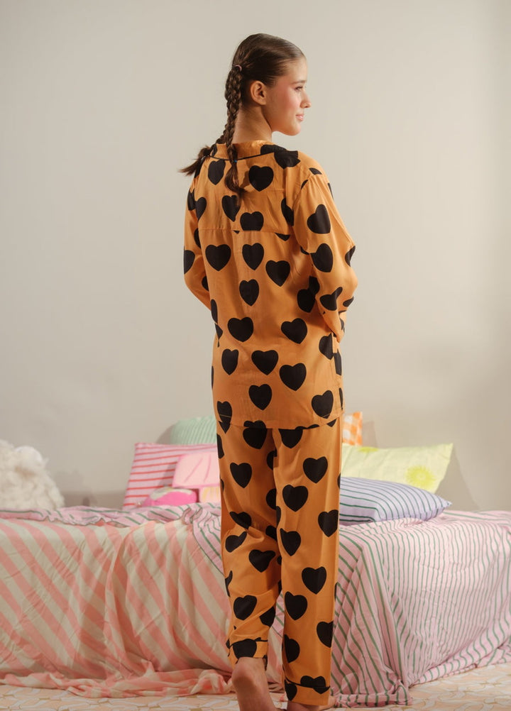 Sprinkles Girls RTW Printed Viscose 2 Piece Suit Citrus Heart Summer Collection