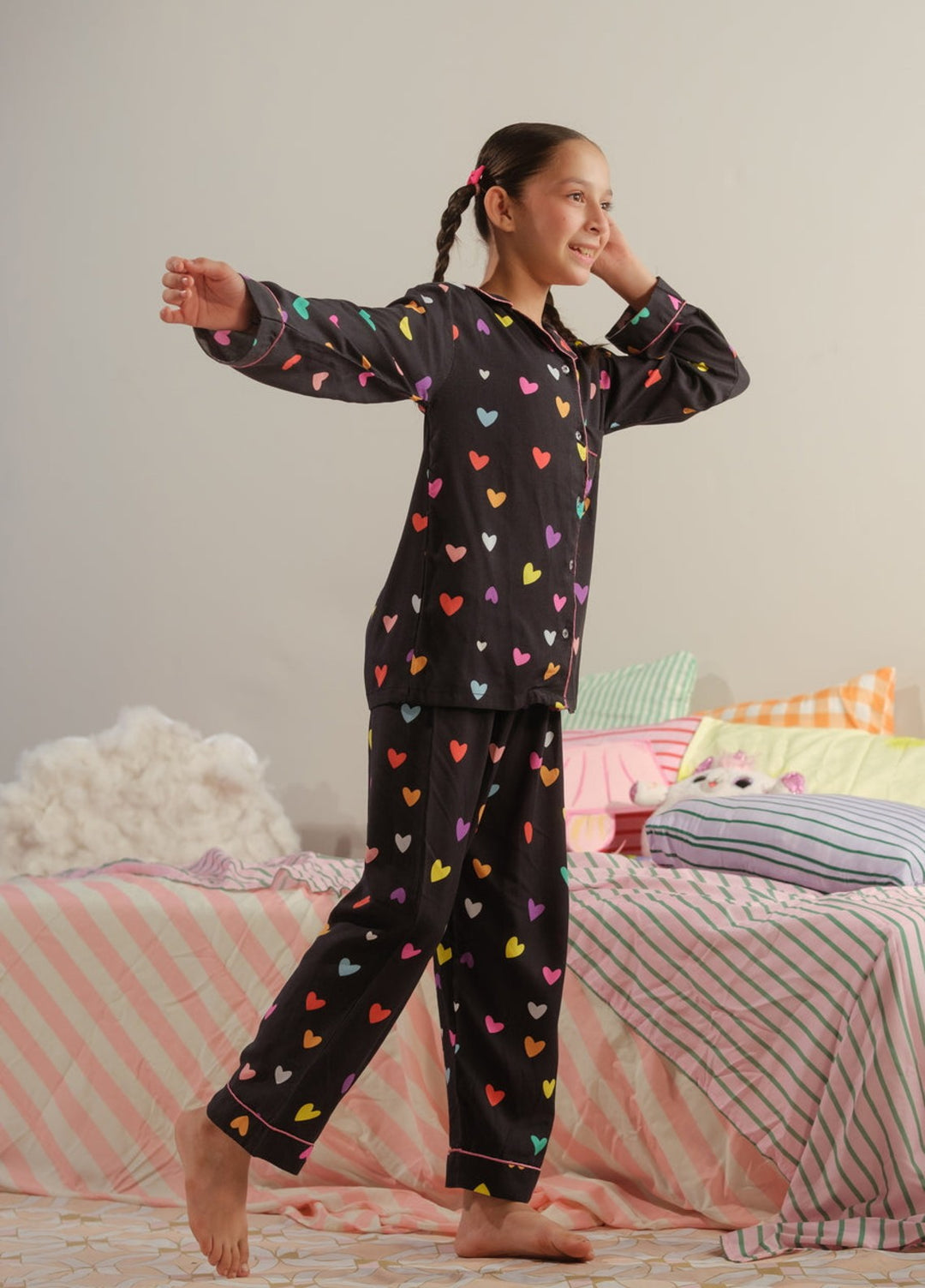 Sprinkles Girls RTW Printed Viscose 2 Piece Suit Dream Fireworks Summer Collection