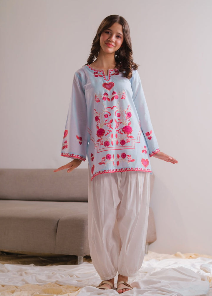 Sprinkles Girls RTW Embroidered Cotton 1 Piece Suit Roseveil Top Summer Collection