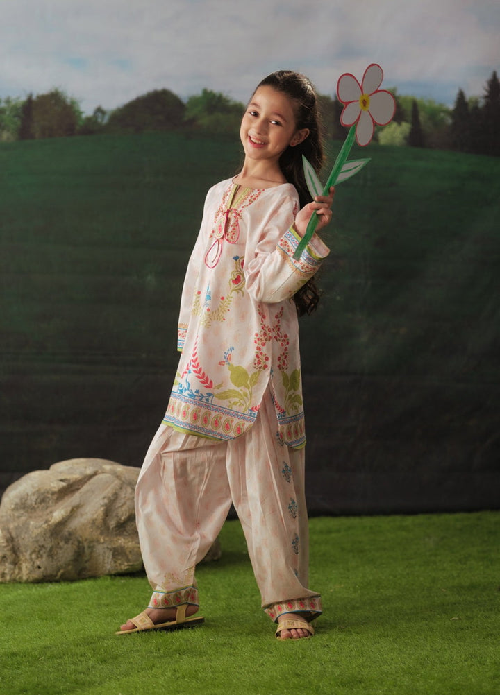 Sprinkles Girls RTW Printed Cotton 2 Piece Suit Spring Blush Summer Collection