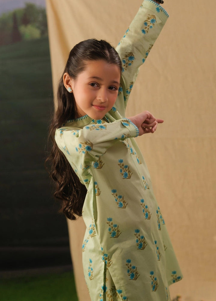 Sprinkles Girls RTW Printed Cotton 2 Piece Suit Bluebell Whisp Summer Collection