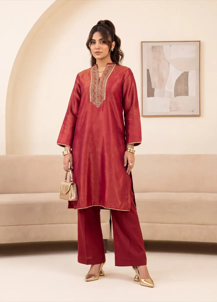 Salitex Women RTW Solids Crepe 1 Piece Suit S26L1PEF0013 Casual Collection