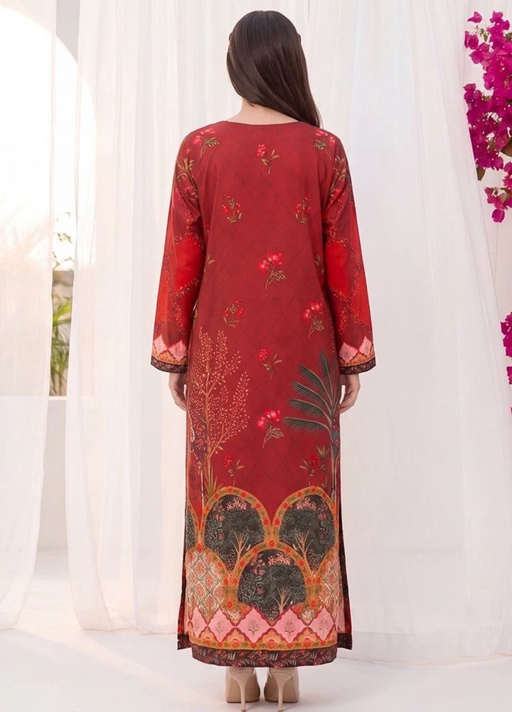Salitex Women RTW Printed Raw Silk 1 Piece Suit S26KFT1PEVCL952 Casual Collection