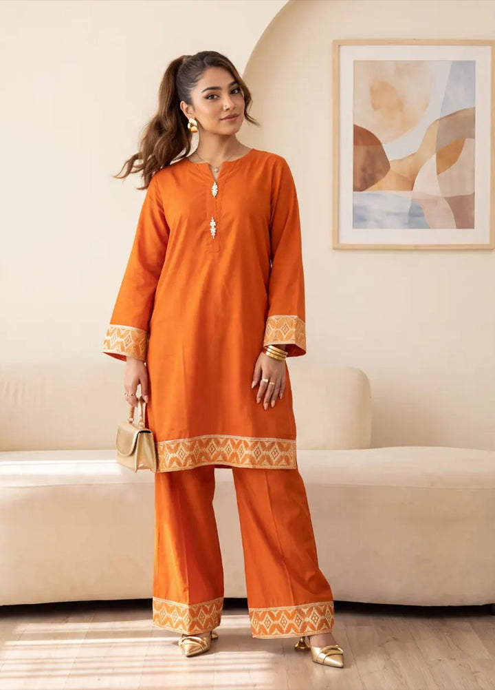 Salitex Women RTW Solids Cambric 2 Piece Suit S26L2SPEL007 Casual Collection