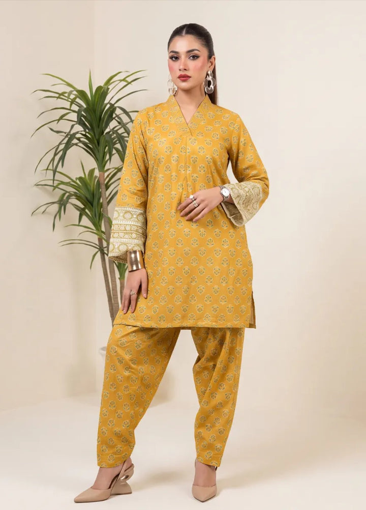Salitex Women RTW Printed Lawn 2 Piece Suit S26L2PAFCO772 Casual Collection