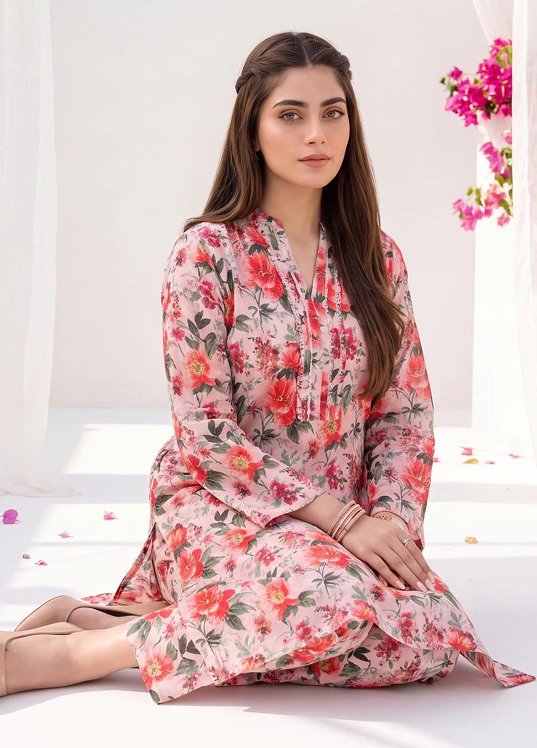 Salitex Women RTW Printed Lawn 2 Piece Suit WP7L2PBE370 Casual Collection