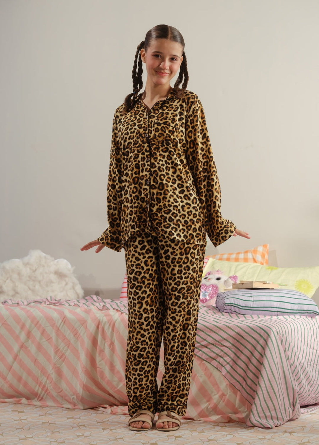 Sprinkles Girls RTW Printed Boski Linen 2 Piece Suit Wild Essence Summer Collection
