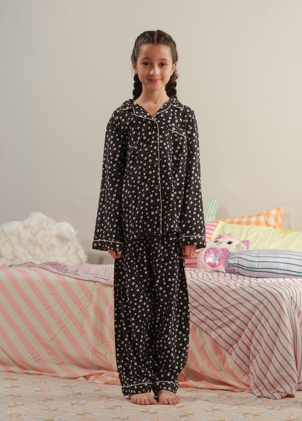 Sprinkles Girls RTW Printed Boski Linen 2 Piece Suit Whispering Florals Summer Collection