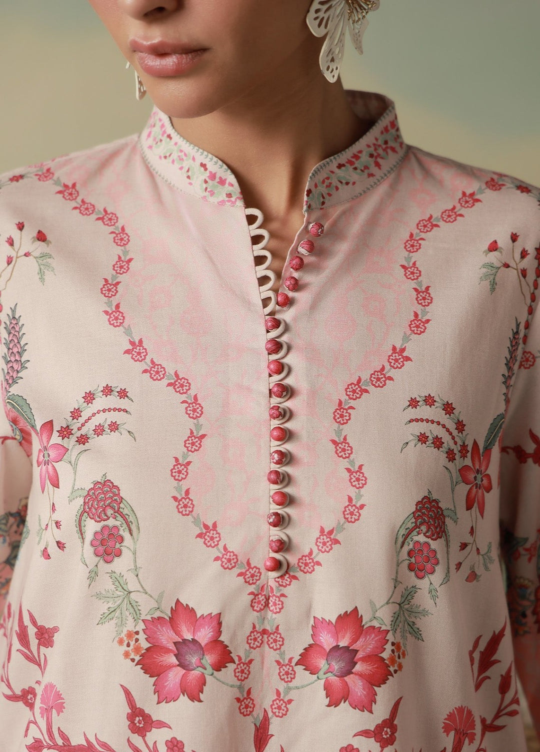 Sahar Women Unstitched Printed Cambric 3 Piece Suit Rosavine Casual Collection