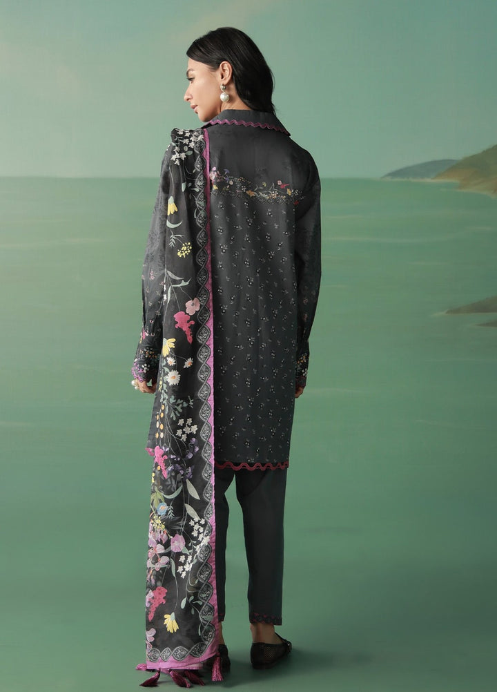 Sahar Women Unstitched Printed Cambric 3 Piece Suit Mosaelle Casual Collection