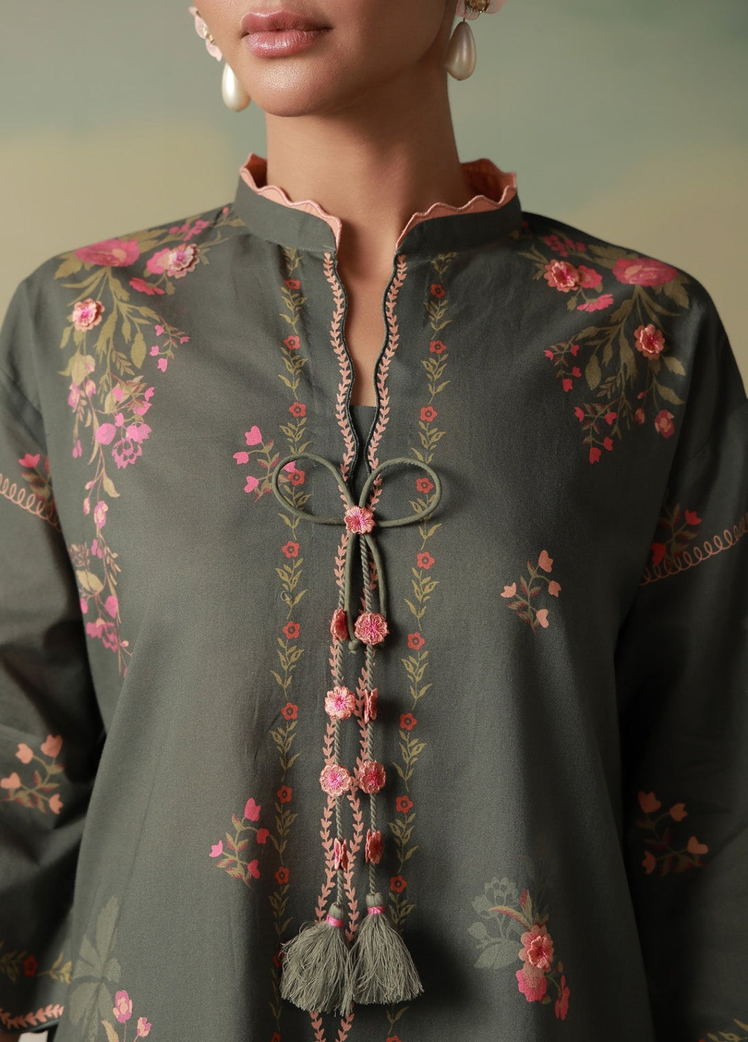 Sahar Women Unstitched Printed Cambric 3 Piece Suit Veloura Casual Collection