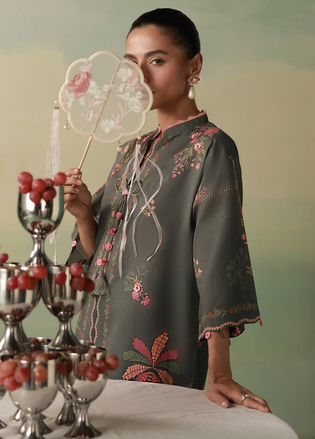 Sahar Women Unstitched Printed Cambric 3 Piece Suit Veloura Casual Collection