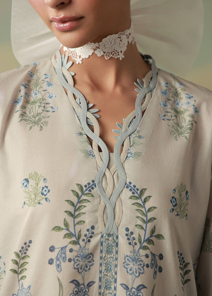Sahar Women Unstitched Printed Cambric 3 Piece Suit Fleurielle Casual Collection