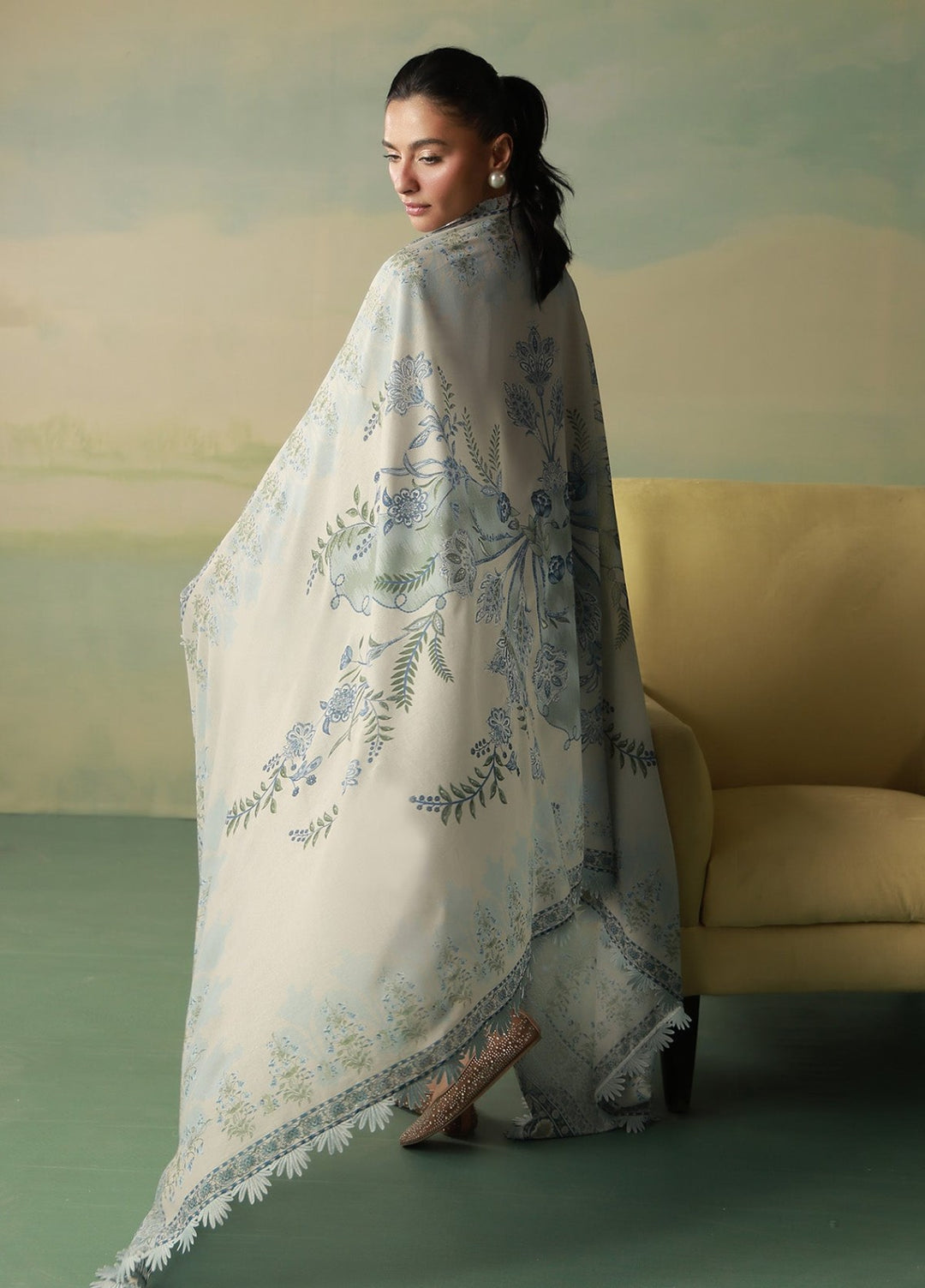 Sahar Women Unstitched Printed Cambric 3 Piece Suit Fleurielle Casual Collection