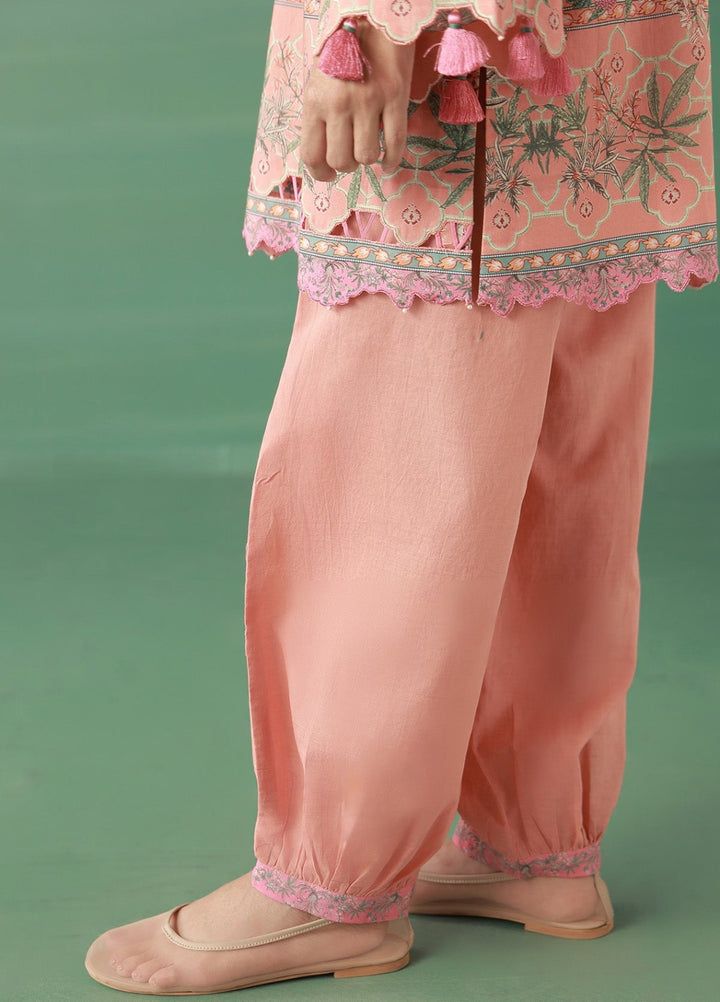 Sahar Women Unstitched Printed Cambric 3 Piece Suit Peachvine Casual Collection