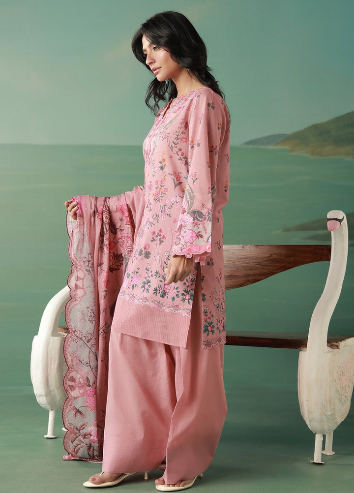 Sahar Women Unstitched Printed Cambric 3 Piece Suit Rosavelle Casual Collection