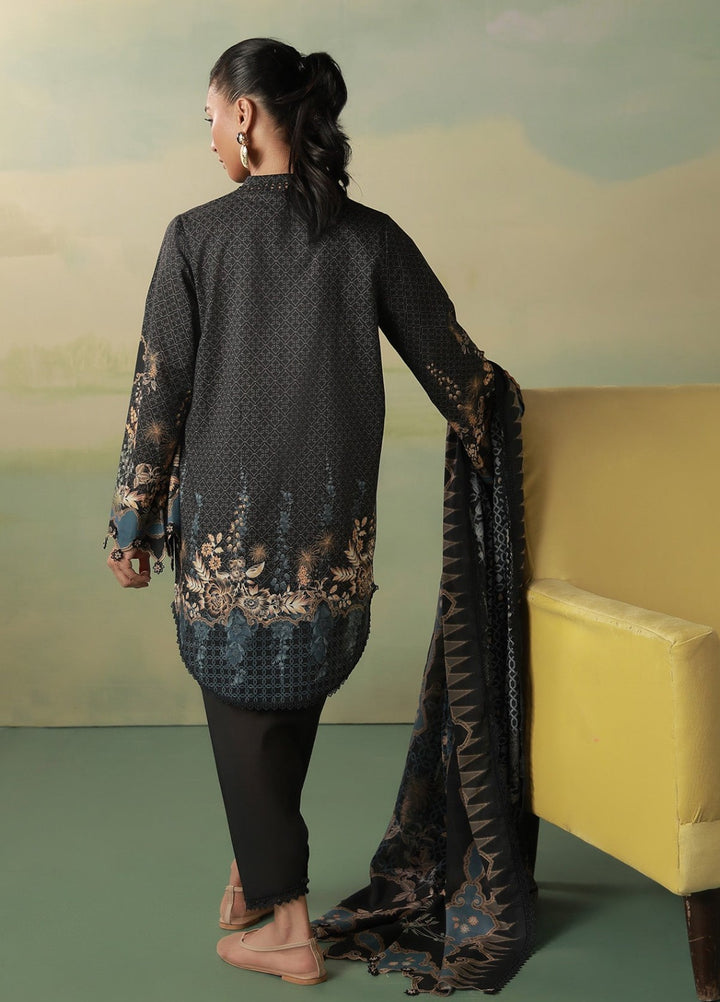 Sahar Women Unstitched Printed Cambric 3 Piece Suit Noctelle Casual Collection