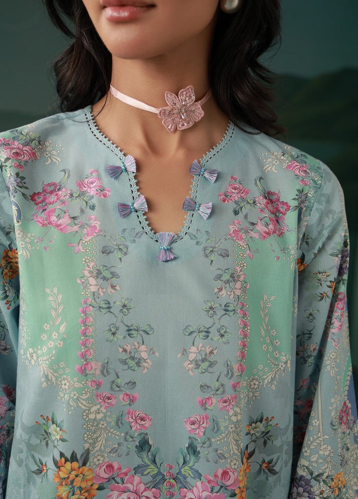 Sahar Women Unstitched Printed Cambric 3 Piece Suit Aurevia Casual Collection