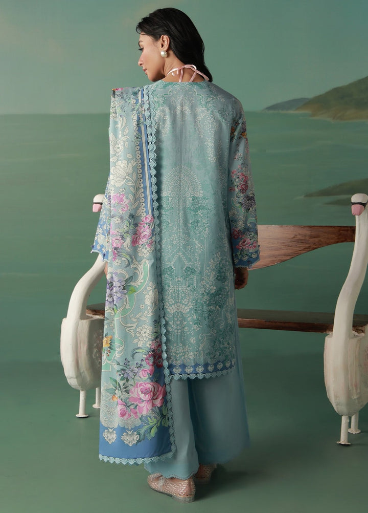 Sahar Women Unstitched Printed Cambric 3 Piece Suit Aurevia Casual Collection