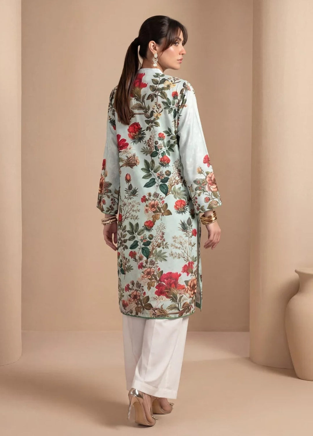 Salitex Women RTW Printed Dobby 1 Piece Suit SS26L1PBE519 Casual Collection