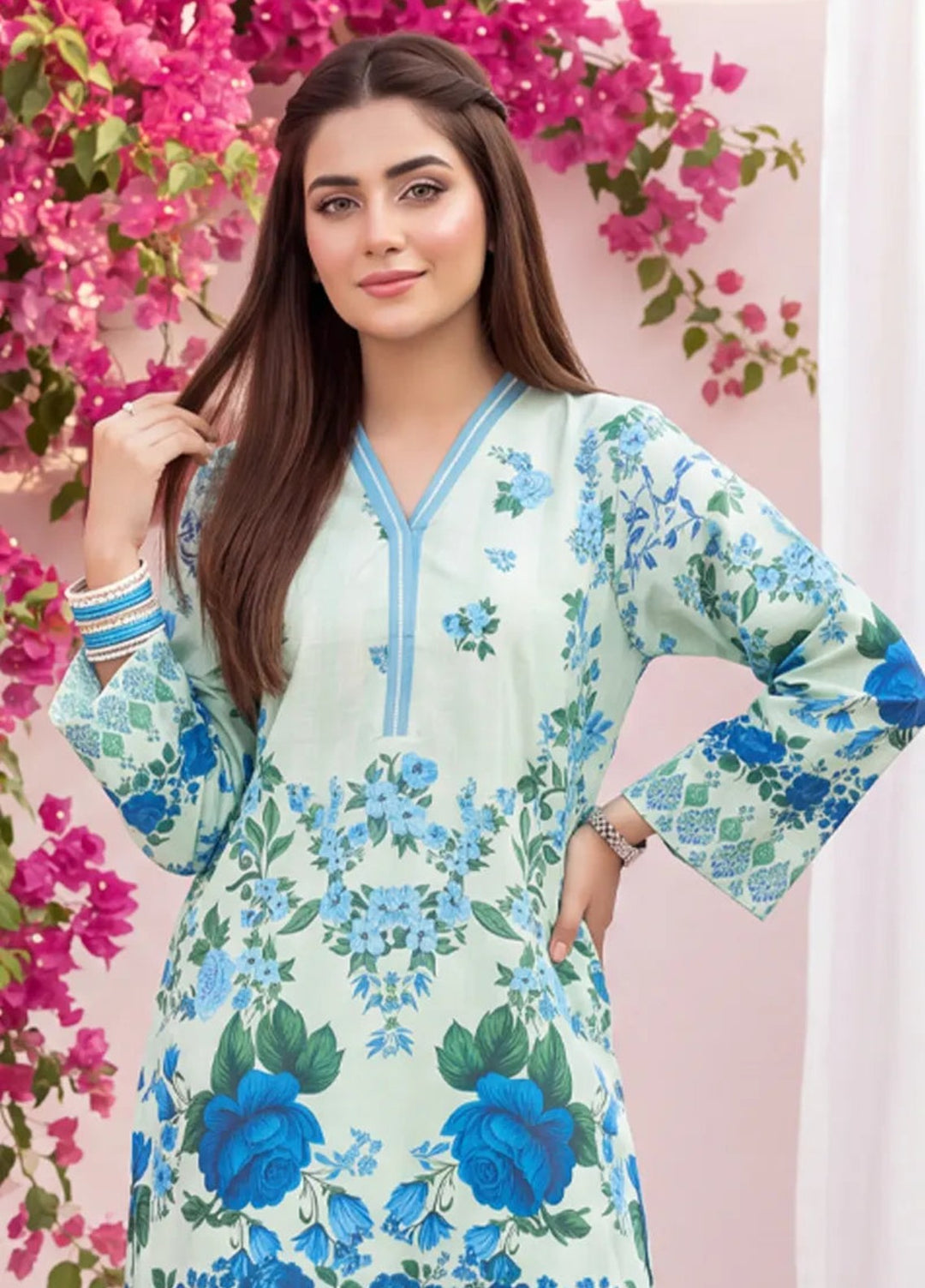 Salitex Women RTW Printed Jacquard 1 Piece Suit SS26L2PBE511-A Casual Collection