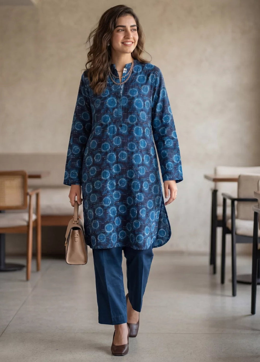 Salitex Women RTW Solids Georgette 1 Piece Suit SS26L1PBC578A Casual Collection