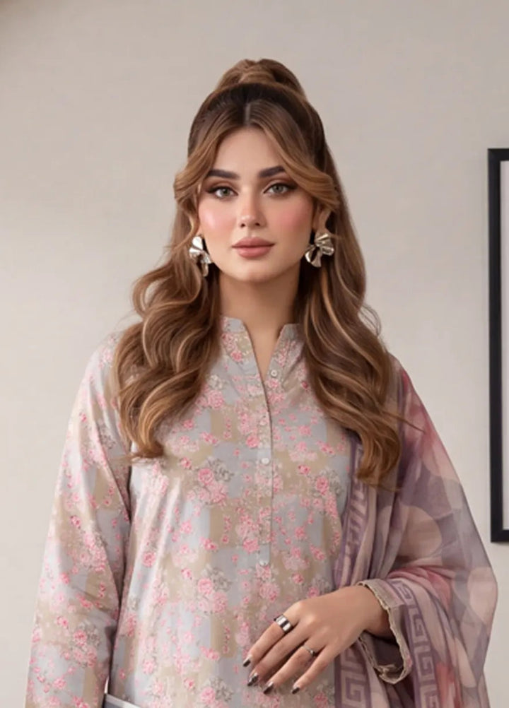 Salitex Women RTW Printed Raw Silk 3 Piece Suit S26L3PNRES844 Casual Collection