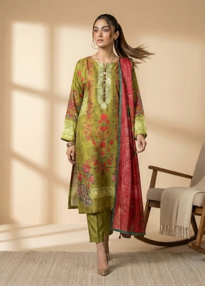 Salitex Women RTW Printed Shamooz 3 Piece Suit SPL3PEF534 Casual Collection