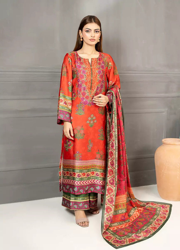 Salitex Women RTW Printed Shamooz 3 Piece Suit WP7L4PEF346 Casual Collection