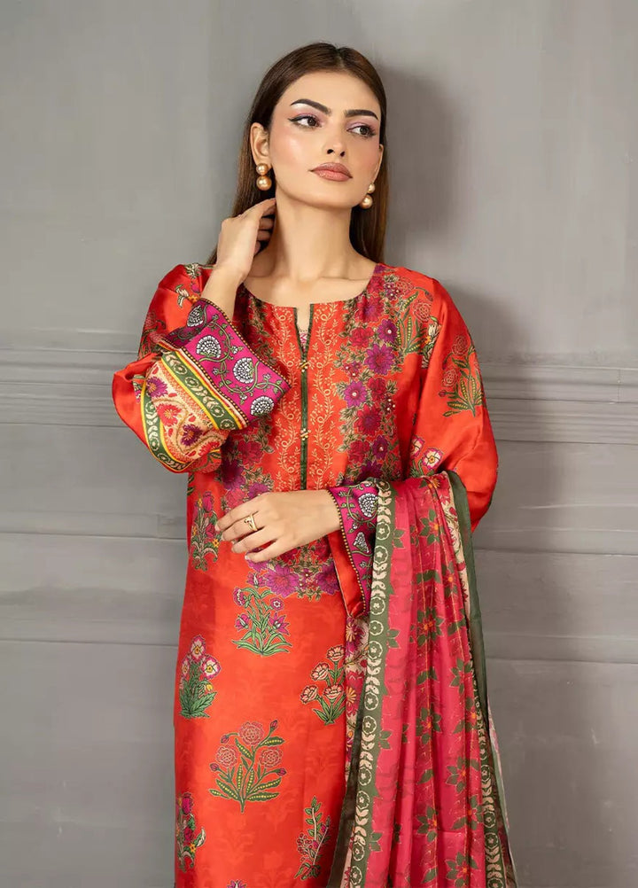 Salitex Women RTW Printed Shamooz 3 Piece Suit WP7L4PEF346 Casual Collection