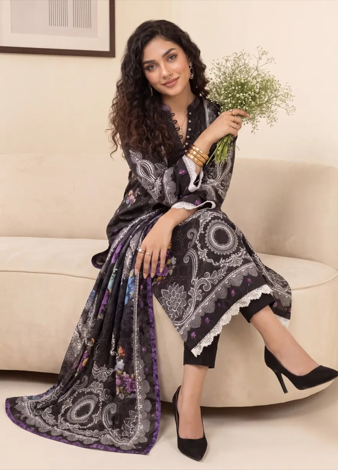 Salitex Women RTW Printed Lawn 2 Piece Suit SPL2PEC089-A Casual Collection