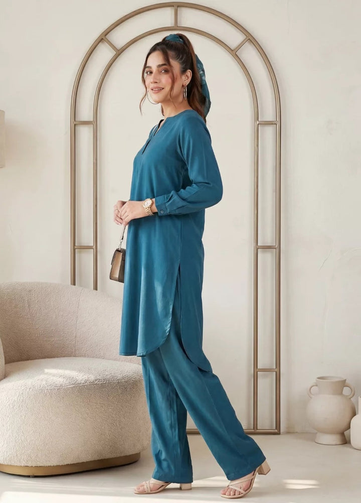 Salitex Women RTW Solids Crepe 2 Piece Suit SS26PBC713-A Casual Collection