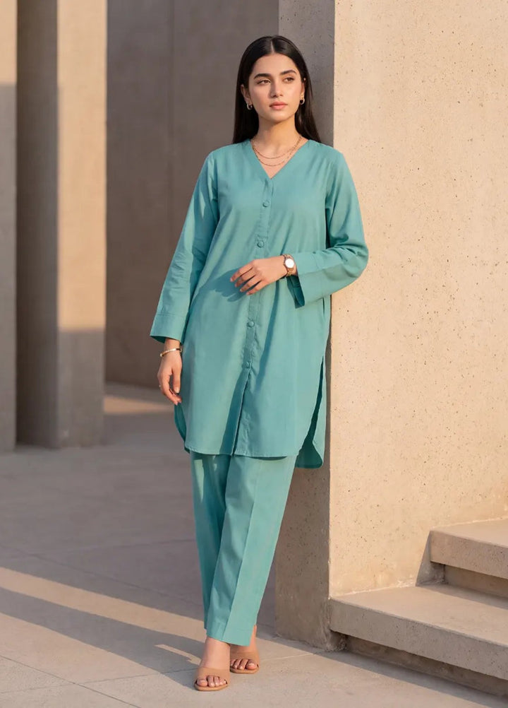 Salitex Women RTW Solids Lawn 2 Piece Suit SS26L2PBCO561 Casual Collection