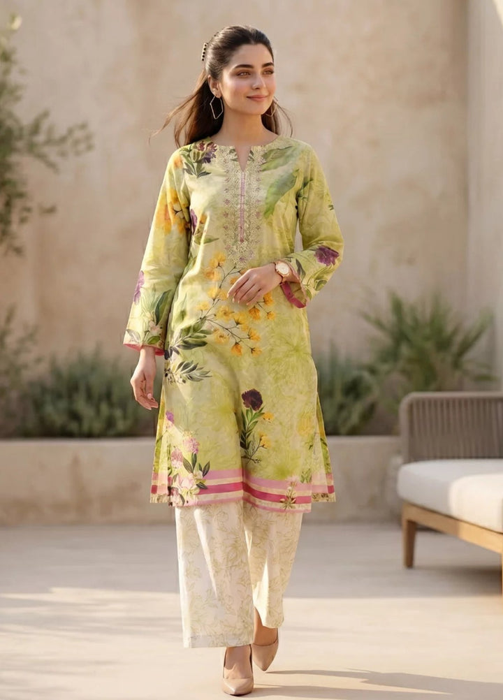 Salitex Women RTW Printed Jacquard 2 Piece Suit SS26L2PBE517 Casual Collection