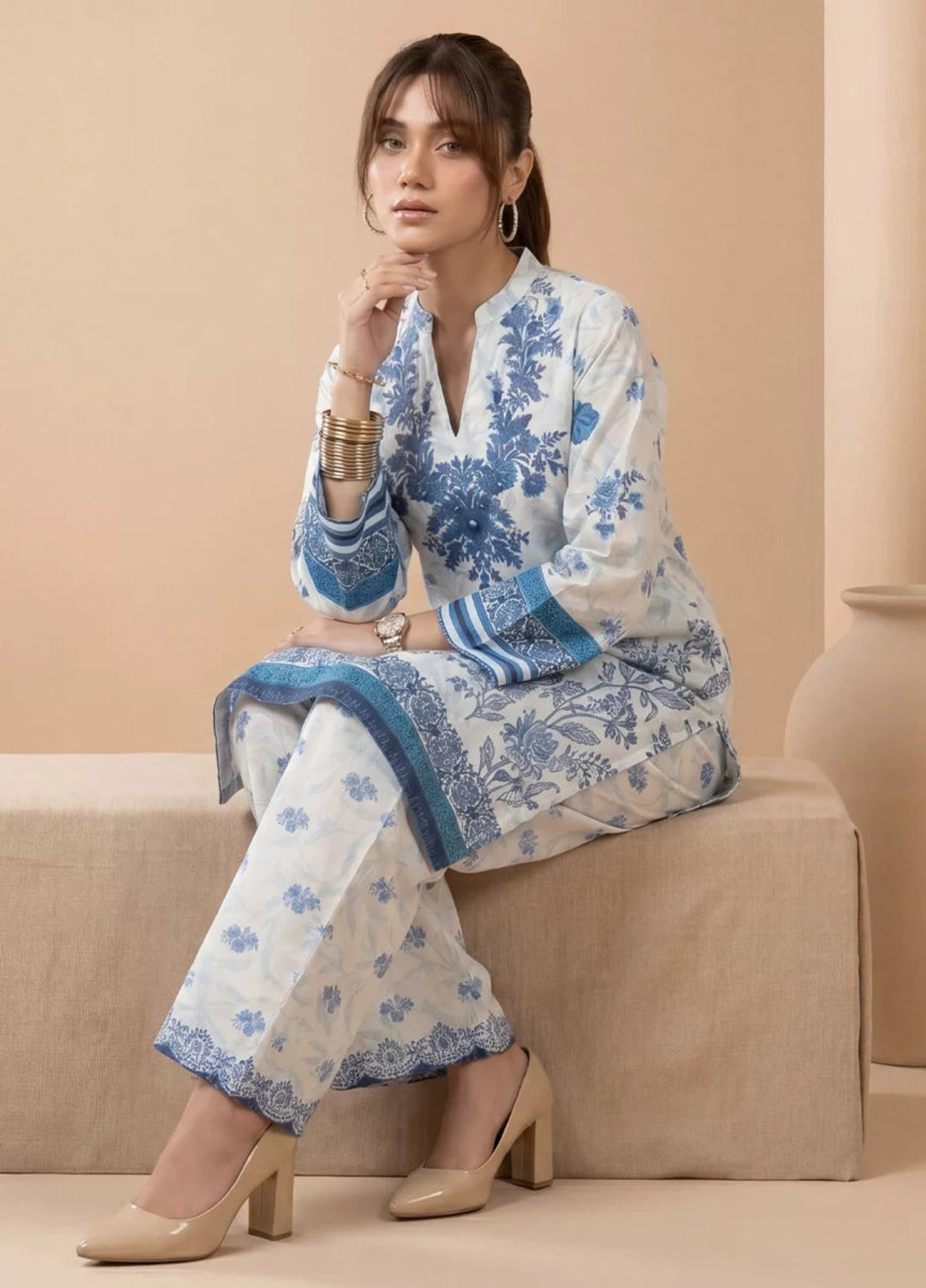 Salitex Women RTW Printed Lawn 2 Piece Suit WP7L2PBE310 Casual Collection