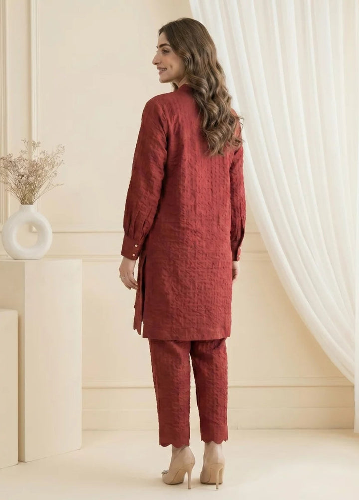 Salitex Women RTW Solids Georgette 2 Piece Suit SS26L2PBCO570 Casual Collection