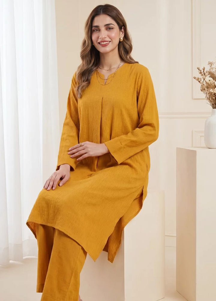 Salitex Women RTW Solids Georgette 2 Piece Suit SS26L2PBCO552 Casual Collection