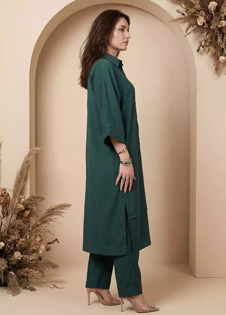 Salitex Women RTW Solids Georgette 2 Piece Suit SS26L2PBCO554 Casual Collection